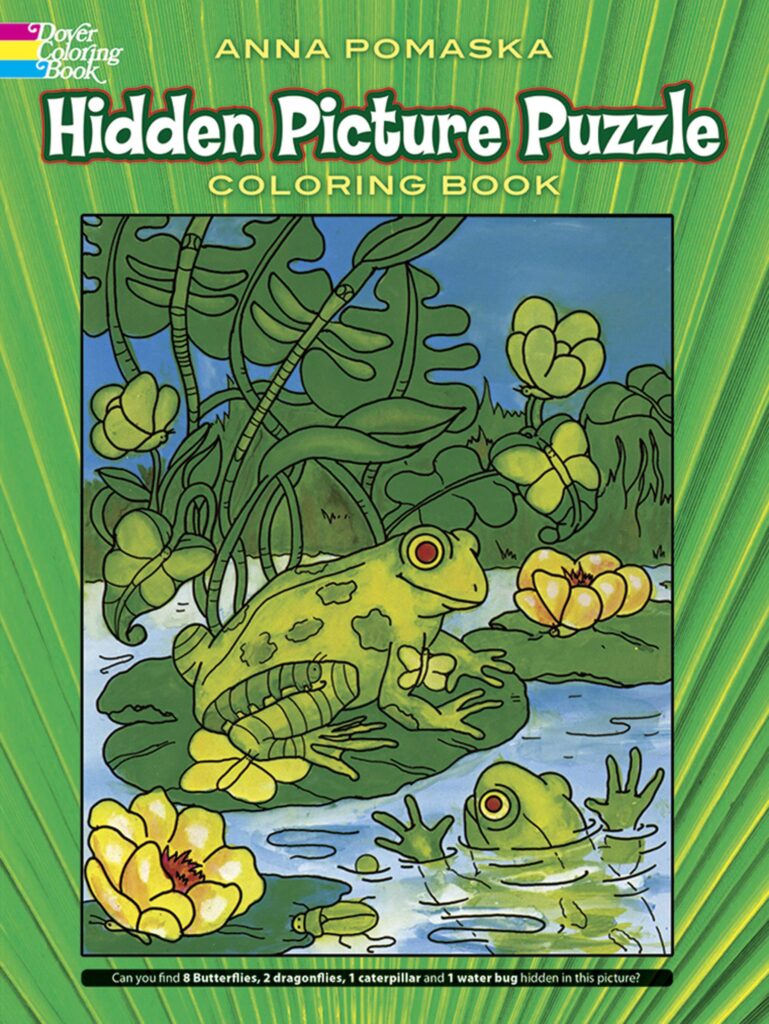 Hidden Picture Puzzle Coloring Book