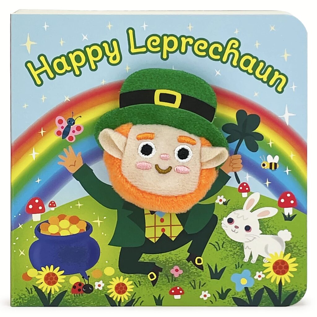 Happy Leprechaun Finger Puppet Plush St. Patrick's Day