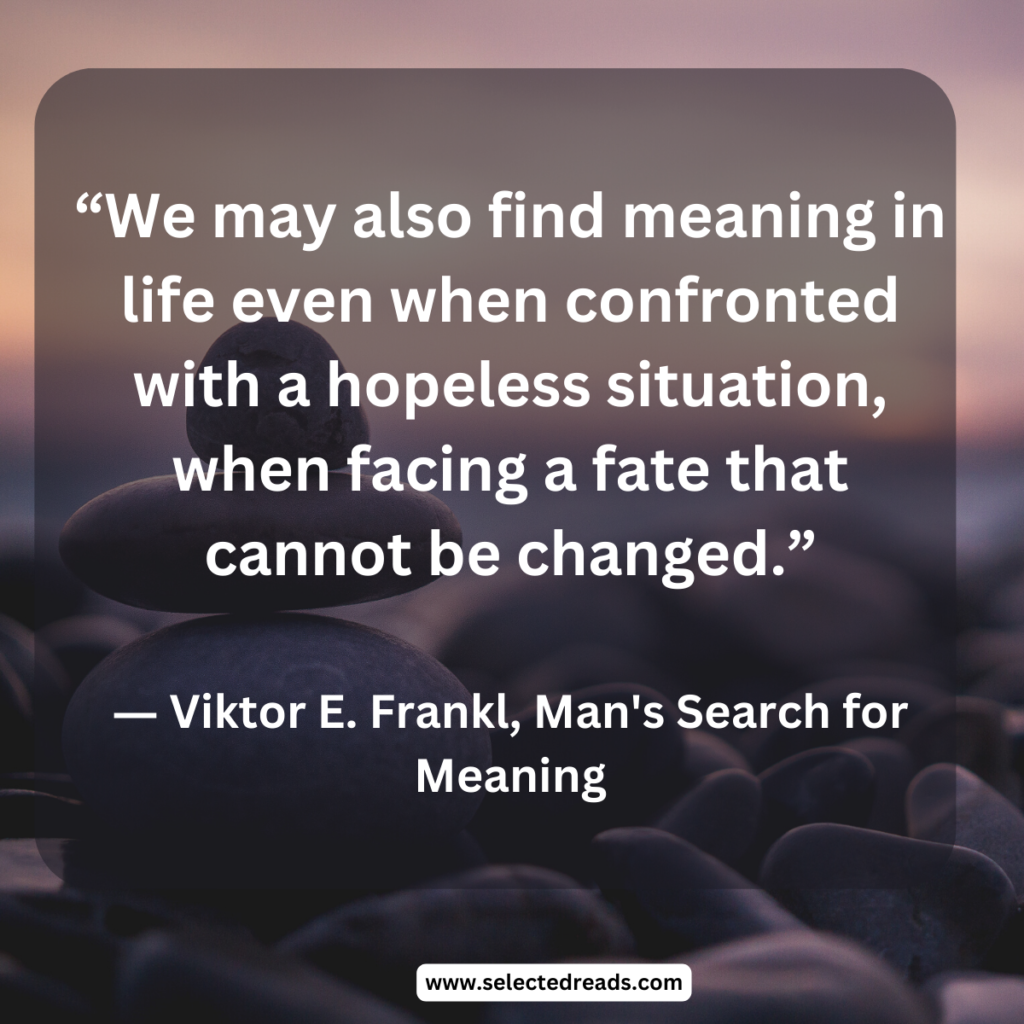 Man' search for meaning quotes