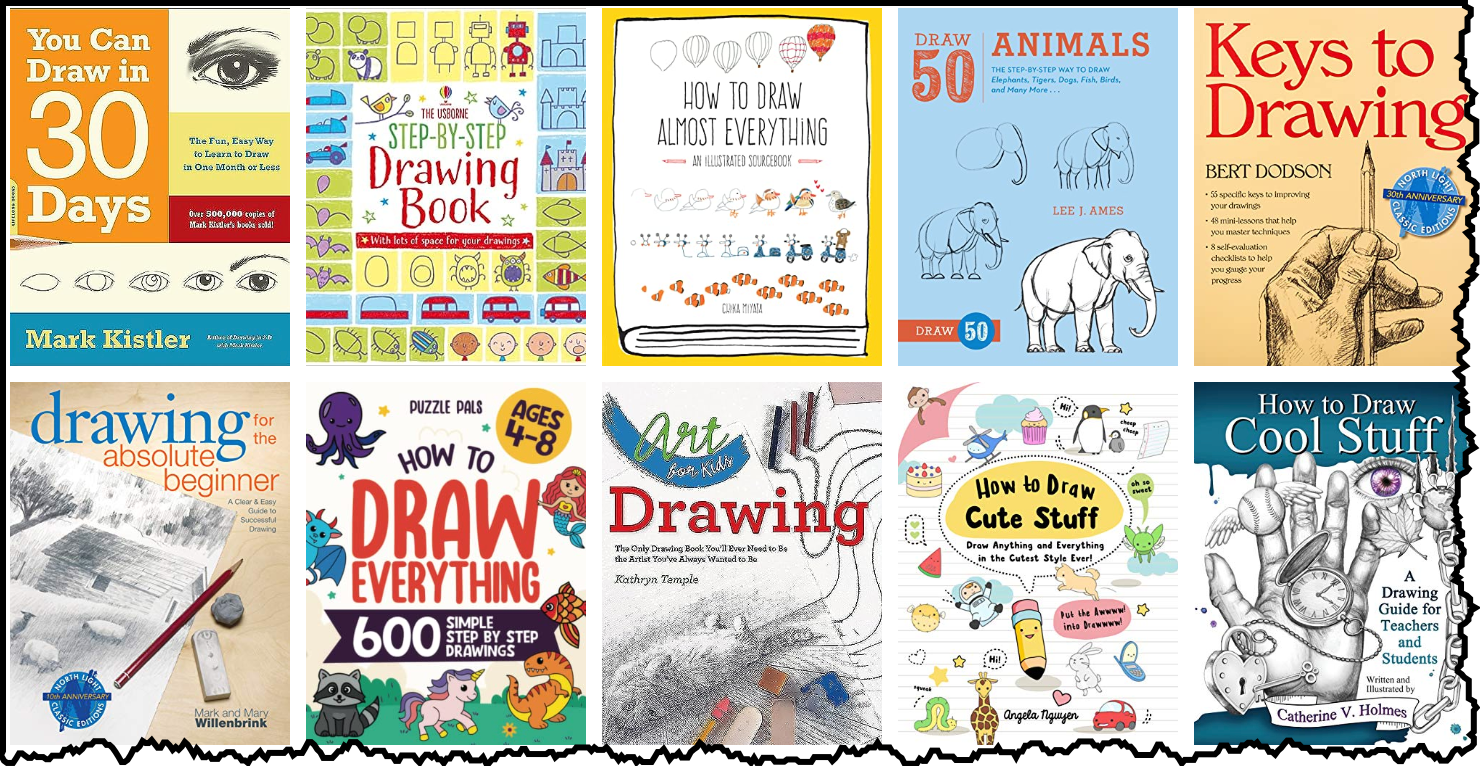 Awesome Drawing Books for Kids