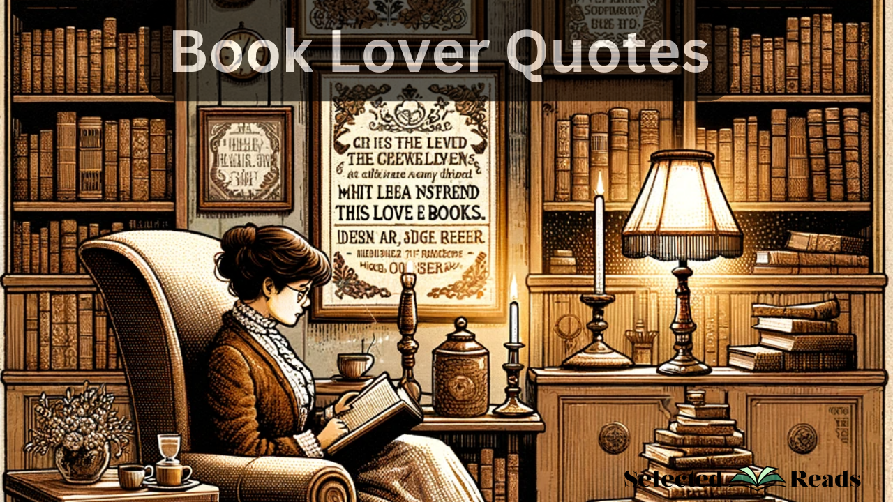 Best Book Lover Quotes For Readers - Selected Reads