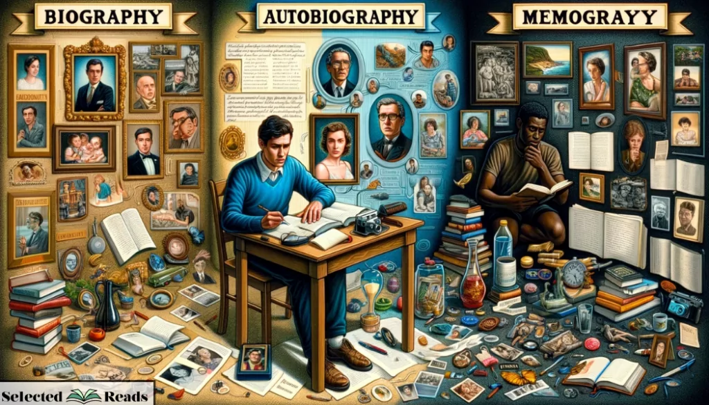 Biography vs Autobiography vs Memoir